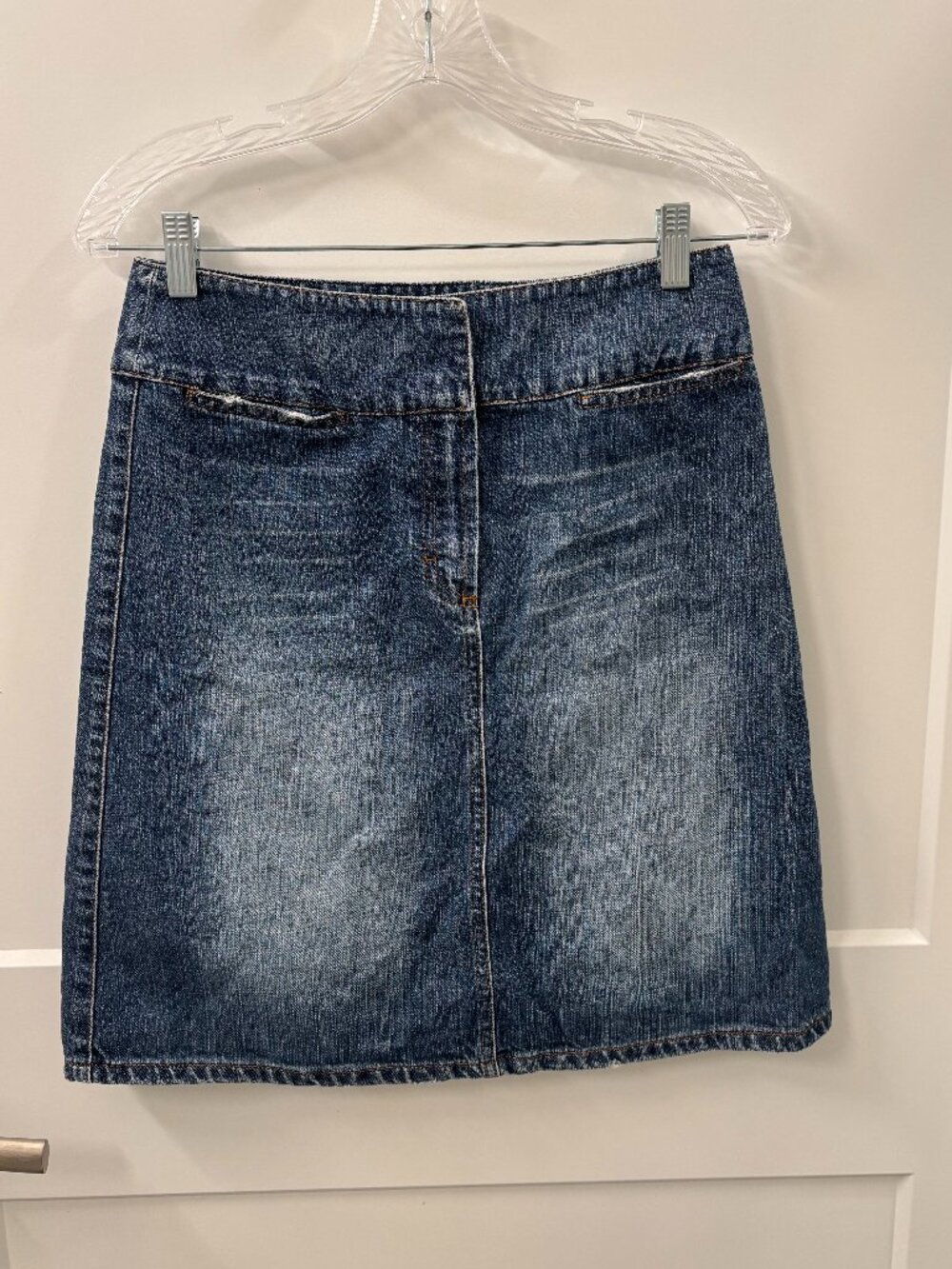 Vintage D&G Dolce & Gabbana Denim Mini Skirt Classic Wash Size: IT 42 (US 6)